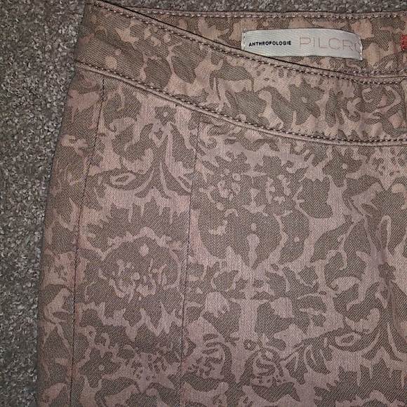 NWT Sz 27 Anthropologie Tapestry Seamed Jeggings - Picture 3 of 13